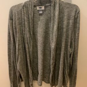 Old Navy grey cardigan